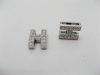 10 Fashion Rhinestone Letter "H" Beads Collar Charms 10 Fashion Rhinestone Letter "H" Beads Collar Charms