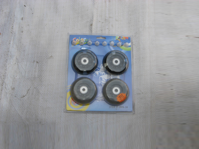 1Set of 4 Inline Roller Skating Light up Wheels