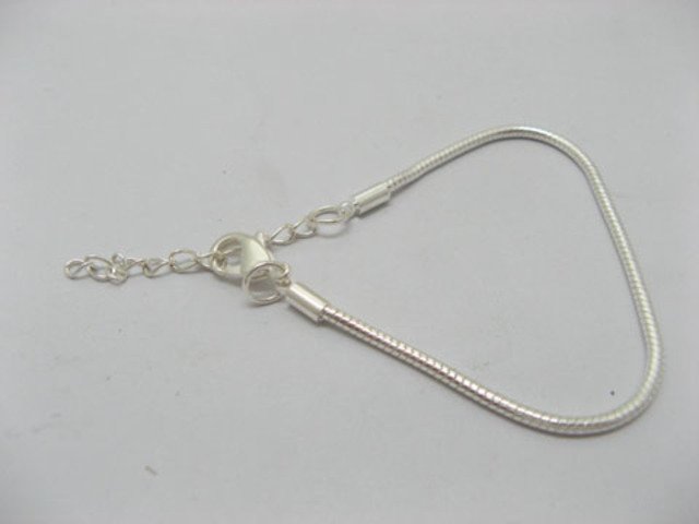 4Pcs Snake Chain Bracelets Fits European 20cm pa-s2