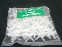 5Pkts x 500 Tile Spacers Wall & Floor Long Leg Easy Snap 2.0mm 5Pkts x 500 Tile Spacers Wall & Floor Long Leg Easy Snap 2.0mm