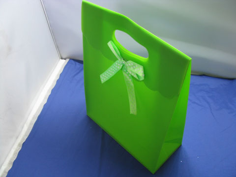 12 New Green Gift Bag for Wedding 31.5x24.5cm - Click Image to Close