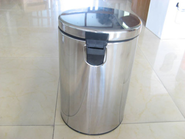 1X Durable Garbage Bin Rubbish Bin Garbage Can - Click Image to Close