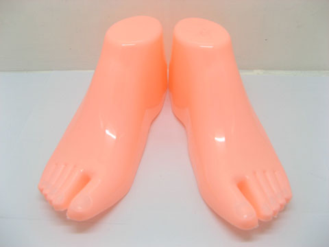 10Pair Thin Foot Shoe Sock Store Display - Click Image to Close