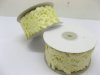 5Roll X 10Meters Yellow Satin Wide Flower Craft Daisy Ribbon 5Roll X 10Meters Yellow Satin Wide Flower Craft Daisy Ribbon