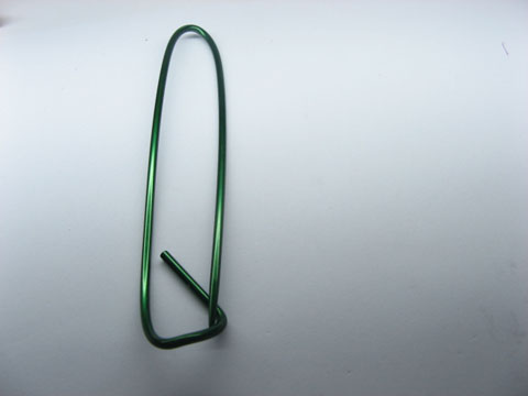 20 Green Aluminum Hook Needle for Handcraft Making cf-to19 - Click Image to Close