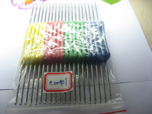 20 Crochet Double Hook Needle for Crafts Mixed Color 20 Crochet Double Hook Needle for Crafts Mixed Color