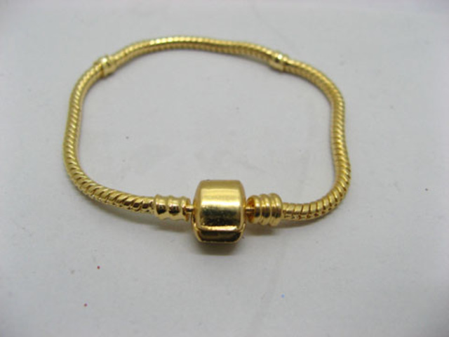 4Pcs Golden Clasp European Bracelets 20cm pa-s50 4Pcs Golden Clasp European Bracelets 20cm pa-s50