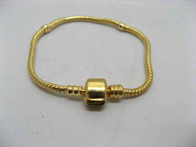 4Pcs Golden Clasp European Bracelets 20cm pa-s50 - Click Image to Close