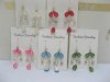 12 Pairs Fashion Silver Dangle Rhinestone Earrings er-m46 12 Pairs Fashion Silver Dangle Rhinestone Earrings er-m46