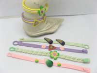 60 Assorted Beautiful Fimo Bracelets br-p-ch5