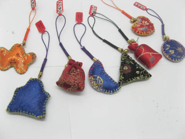 120 Assorted Sachets Mobile Phone Strap Dangle cl-mp-ch2 - Click Image to Close