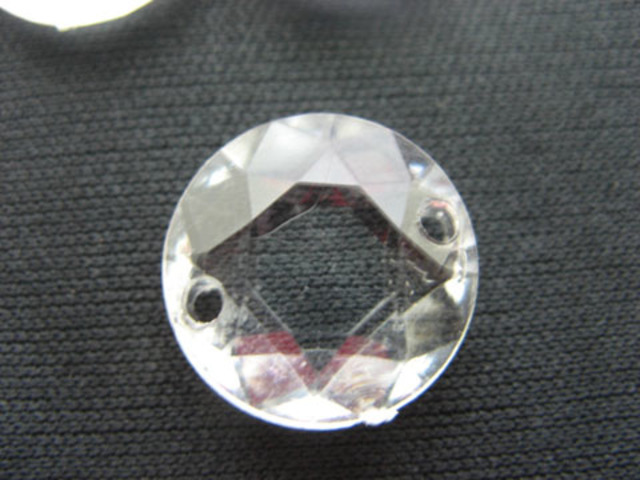 500gram (440pcs) New Clear Flat Beads Wholesale