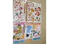 12 Sheets Assorted Funny Wall Stickers for Kids 12 Sheets Assorted Funny Wall Stickers for Kids