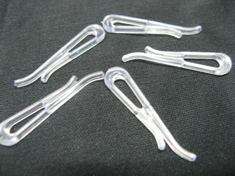 1400 Bulk Plastic Clips Hook for Tie Socks dis-ph5 - Click Image to Close