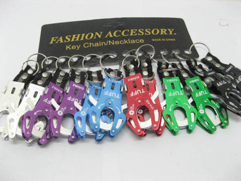 12 New Key Ring Mixed Colour kr-m66 - Click Image to Close