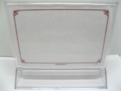 20X A4 Size Price Menu Card Display Holders Wholesale - Click Image to Close