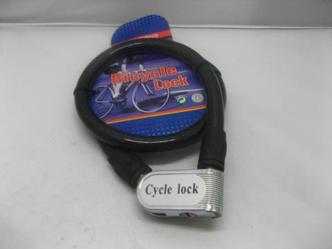 1Pc New Cycle Lock Steel Cable Bicycle Mountain Bike w/2 Keys - Click Image to Close