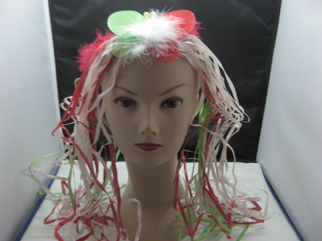 10Pcs Pretend Headband Wig Party Favor Mixed Color - Click Image to Close