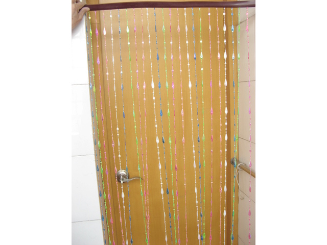 5X New Plastic Beaded Curtain-New