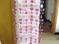 1X Angel Wings Cartoon Curtain with Curtain Rod