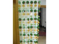 1X Fruit Cartoon Curtain with Curtain Rod