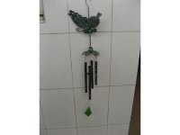 1X New Green Butterfly Wind Chime Windchime 1X New Green Butterfly Wind Chime Windchime