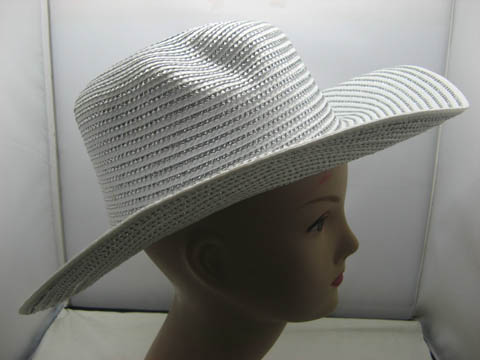 30 Bluk New Wide Brim Hats - Silver & Gloden - Click Image to Close