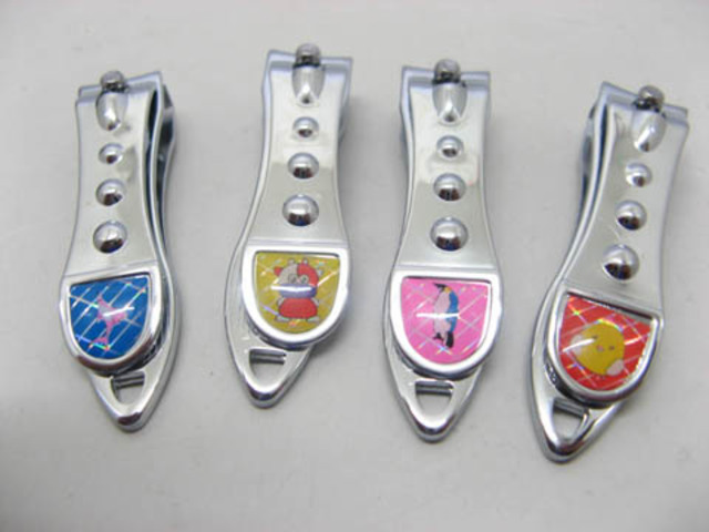 12 Nail Clippers Manicure Beauty Tool Mixed Color bh-n19 - Click Image to Close