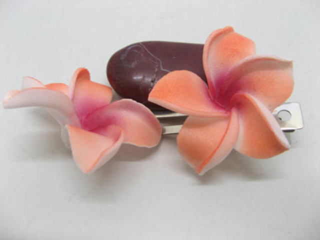50 New Orange Fabulous Foam Frangipani Flower 4.2x2cm 50 New Orange Fabulous Foam Frangipani Flower 4.2x2cm