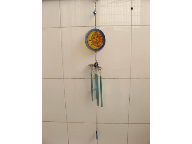 1X New Sun God Apollo Wind Chime-Blue Windchime 1X New Sun God Apollo Wind Chime-Blue Windchime