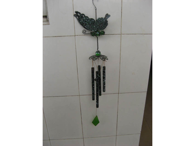 1X New Green Butterfly Wind Chime Windchime 1X New Green Butterfly Wind Chime Windchime