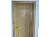 1X Beautiful Pearlescent Blue Dophin & Coconut Door Curtain-New
