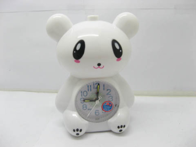 1Pc Novelty Plastic Bear Morning Music Clock - Click Image to Close