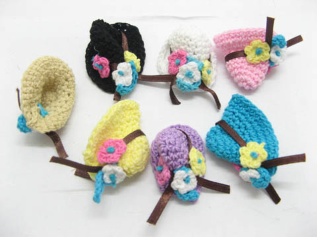 35 Handmade Crochet Hat for Dress Mixed cr-ch7