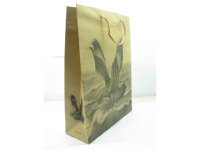 35X Kraft Paper Gift Shopping Bags 25x20cm Assorted