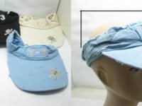 20 Visor Hats Skull Caps Dress Costume Mixed Color