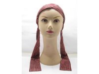 12 Fashion Headbands Hairband with Attached Scarves
