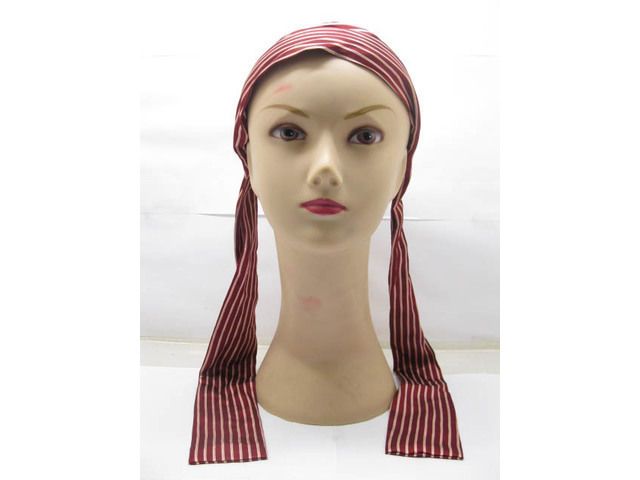 12 Fashion Headbands Hairband with Attached Scarves
