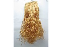 10X Golden Curly&Braid Wig Ponytail Hair Wig