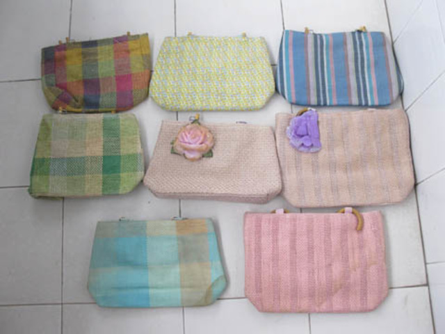 10X Hemp Like Lady's Handbags Bulk Assorted 10X Hemp Like Lady's Handbags Bulk Assorted