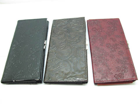 6X Color Lady's Leatherette Wallet Purse Mixed Color - Click Image to Close