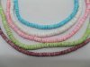 5 Strands Mixed Colours 62cm Shell Beads 5 Strands Mixed Colours 62cm Shell Beads