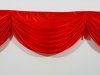 1Pc Hot Red 3M Swag Drape Stage Wedding Background