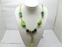 12X Assorted Fashion Lady's Plastic Necklaces