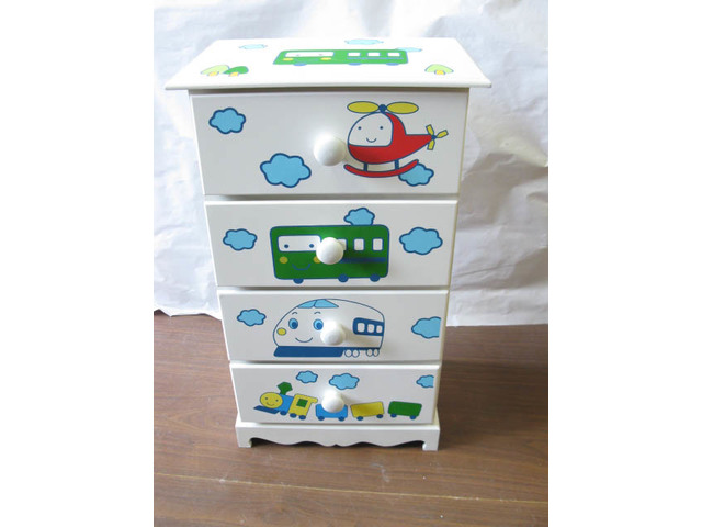 1X New 4 Drawers Storage Cabinet Vehicle Theme