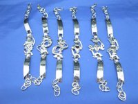 12X Assorted Man's Chain Punk Bracelet Bulk