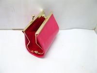 12X Mini Bag Purse w/Golden Clutch Lock Closure