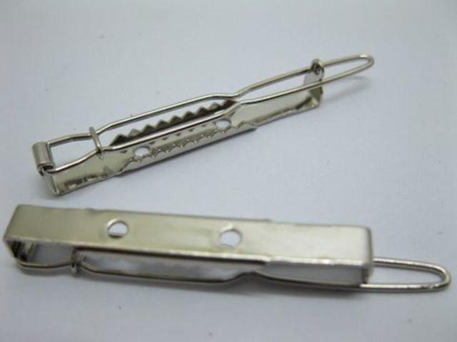 200Pcs Hair Clip Back Jewerly Finding 4.5cm