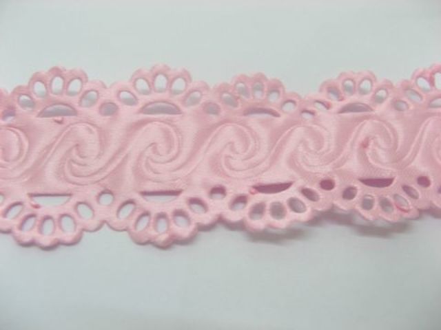 5Roll X 10Meters Pink Satin Wide Flower Craft Daisy Ribbon 5Roll X 10Meters Pink Satin Wide Flower Craft Daisy Ribbon