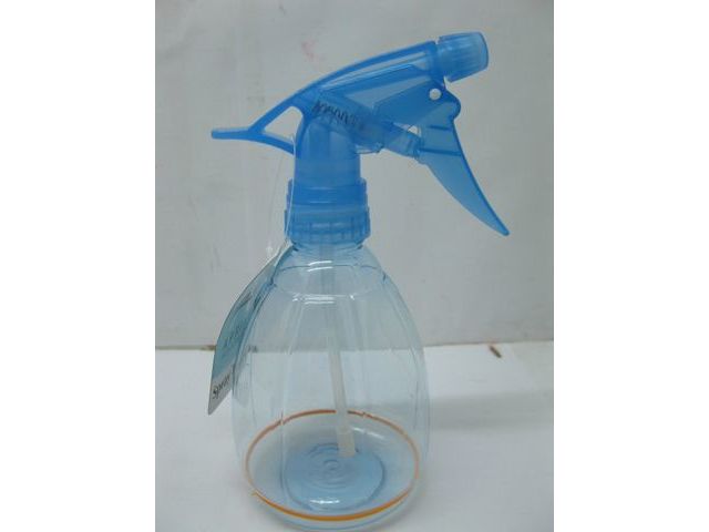 6X Transparent Barber Mist Spray Bottle - Blue - Click Image to Close